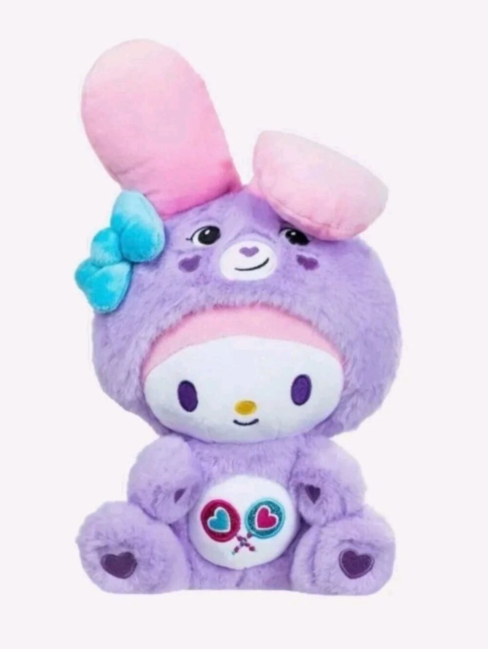 Sanrio x Care Bears Hello Kitty & Friends My Melody Share Bear Stuffed Animal
